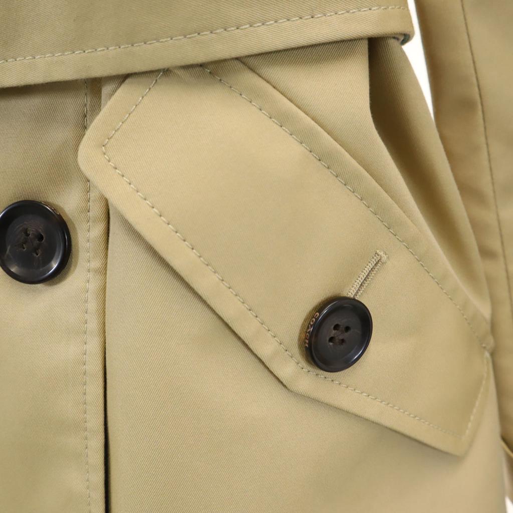 Coach Trench Coat S Beige Women Used