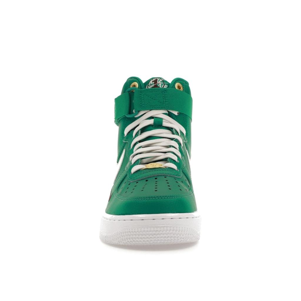 Nike  Air Force 1 High SE 40th Anniversary - Malachite Women Sneakers Green Sail Metallic-Gold DQ7584-300