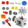 MOC Technischer Getriebeachsen-Verbinderbausteine Antriebskupplung Schaltkupplung Getriebebaustein Spielset Leduo 6542 18947 6539