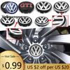 För VW Volkswagen Jetta MK5 Golf 4st 55mm 65mm Bilfälgscenterkåpor Navkapsel Cover Tillbehör För Volkswagen VW R Line GTI Gol