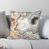 Abstract Agate Geode Square Pillowcase Polyester Linen Velvet Pattern Zip Decorative Pillow Case Home Cushion Case