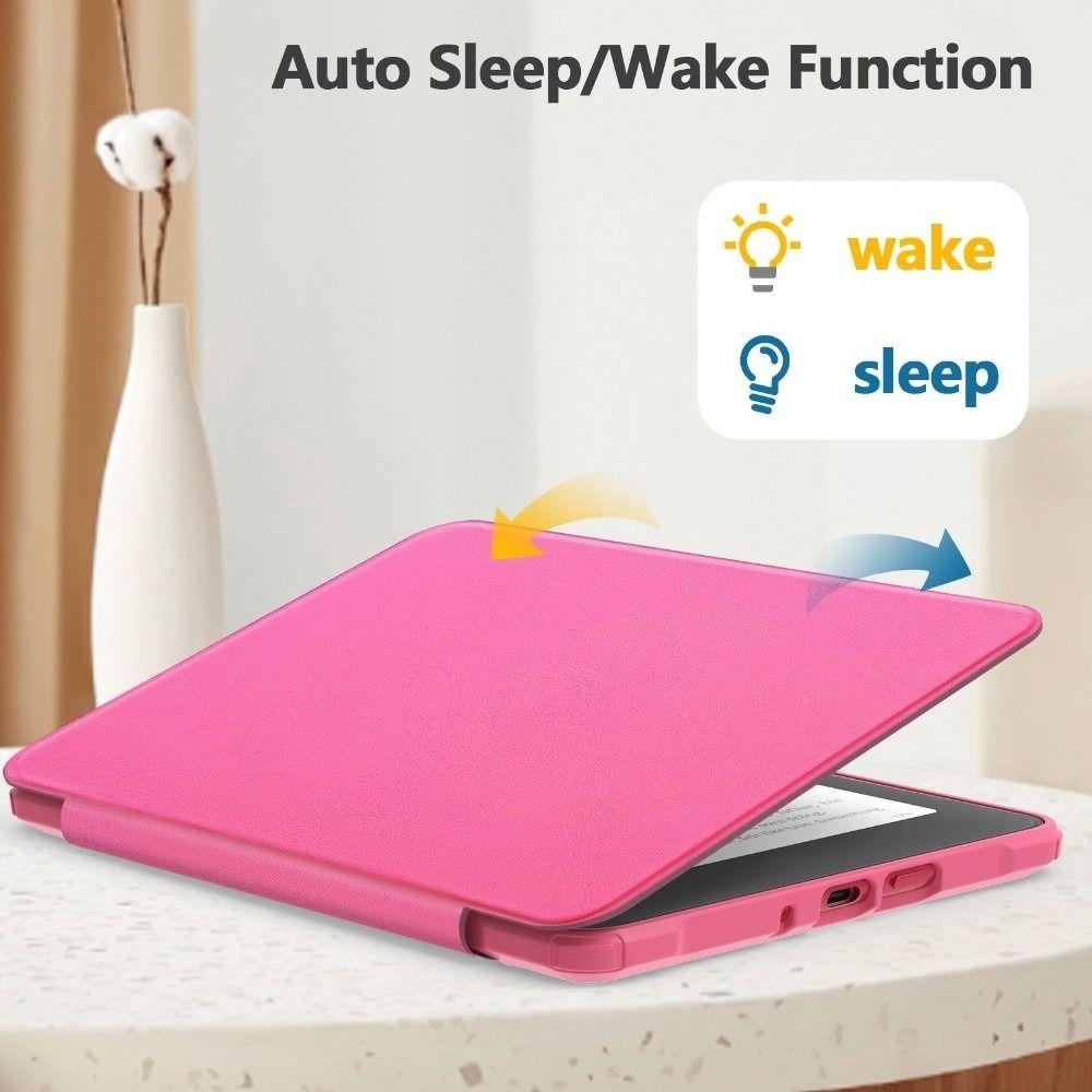 Auto Wake/Sleep Protective Case Magnetic Shockproof e-Reader Shell Clear for Kindle Paperwhite 2026 (12th Gen) 7 Inch Colorsoft