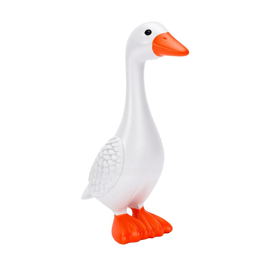 Resin Goose Statue Outdoor Yard Decor Lawn Ornament Patio Porch Decorative Sculpture for Home Garden Display