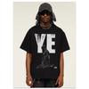 KANYE YE Men'S Graphic Tee from American Street - Featuring a Striking YE And Fried Snow Design, Made Of, This Short-Sleeve Round Neck Casual Shirt