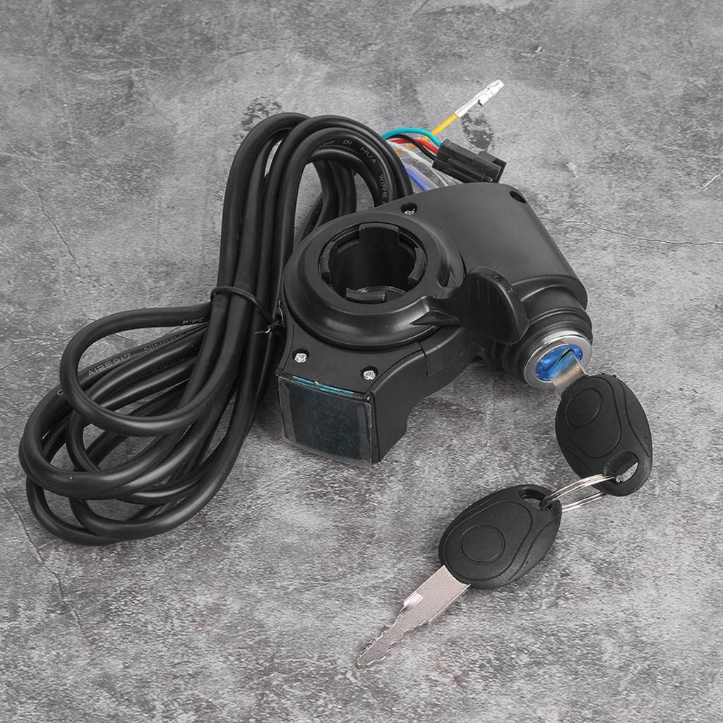 E‑Bike Thumb Throttle LCD Display Digital Battery Voltage Power Switch for Electric Vehicle