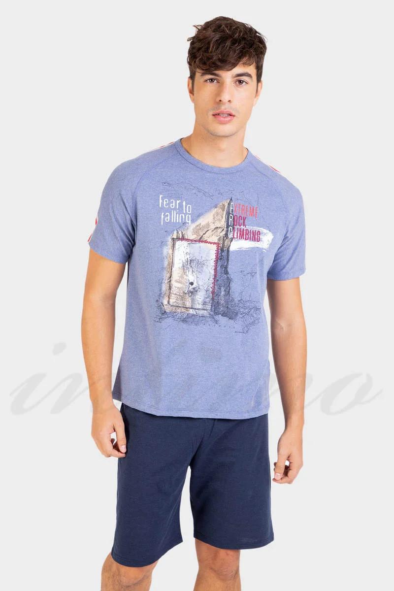 

комплект: футболки та шорти Massana (69906) 48(M) імперська синього кольору