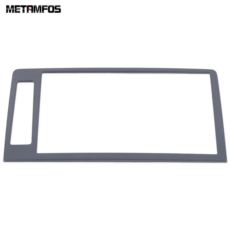 For Honda Civic 11th Gen    2024 2025 Stainless Steel Navigation Frame Cover Trim Sticker Accessories Car Styling