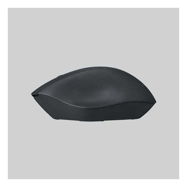 ELECOM SHELLPHA Wireless 3 Small Quiet Multi-Touch Mouse, Buttons, Size, Antibacterial, Design, Black, M-SH11MBSKXBK
