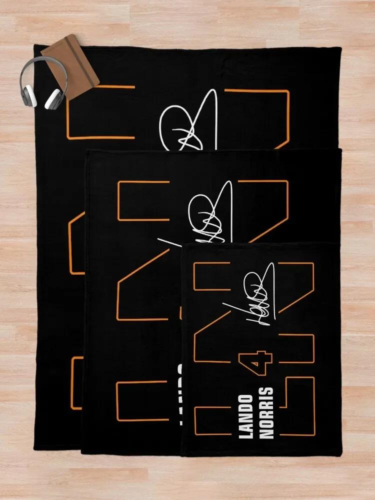 Lando Norris Dekorační přehoz na pohovku Letní vážené flanelové deky