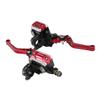 ZSDTRP 1Pair 22mm Motorcycle Roller Adjustment Brake Clutch Levers Universal CNC Motorcycle Handlebar Hydraulic Brake Pump