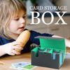 Card Deck Boxes Magnetic Closure Organizer Bin Container Deck Case With Dice Tray For Trading Gathering Sports Playing