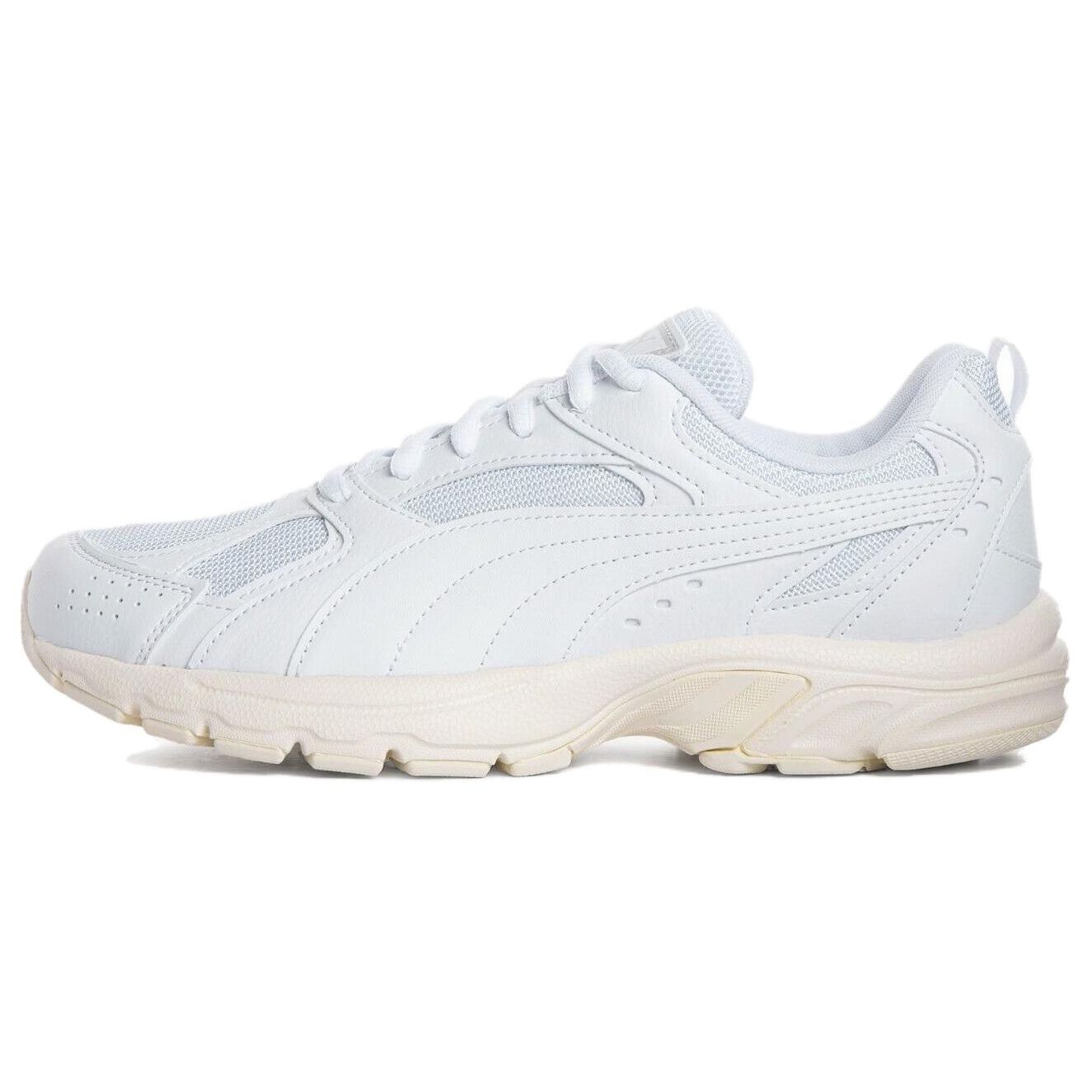 

Puma Milenio Удобные Амортизирующие Износостойкие Низкие Кроссовки Унисекс Белые 394318-01 35.5