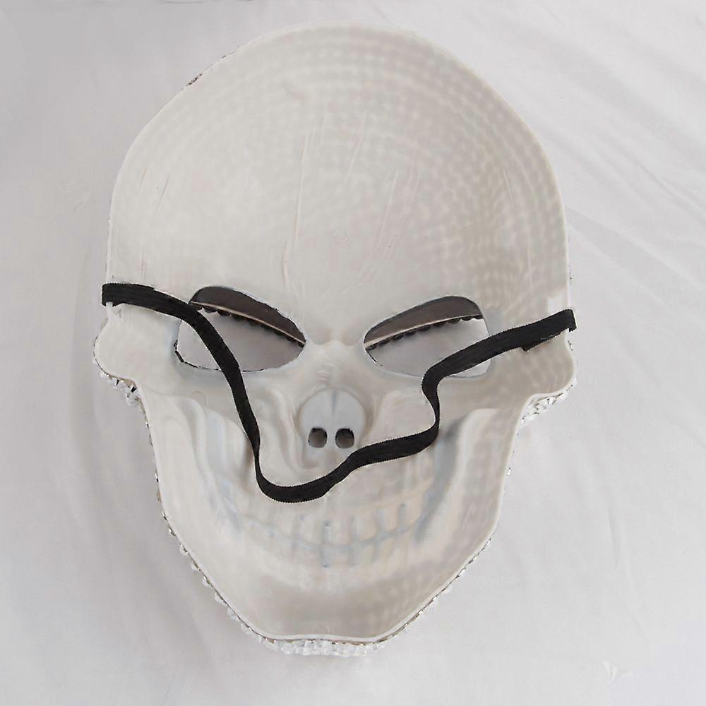 Masque Crâne Clouté de Diamants - Masque Élégant pour les Fêtes d'Halloween