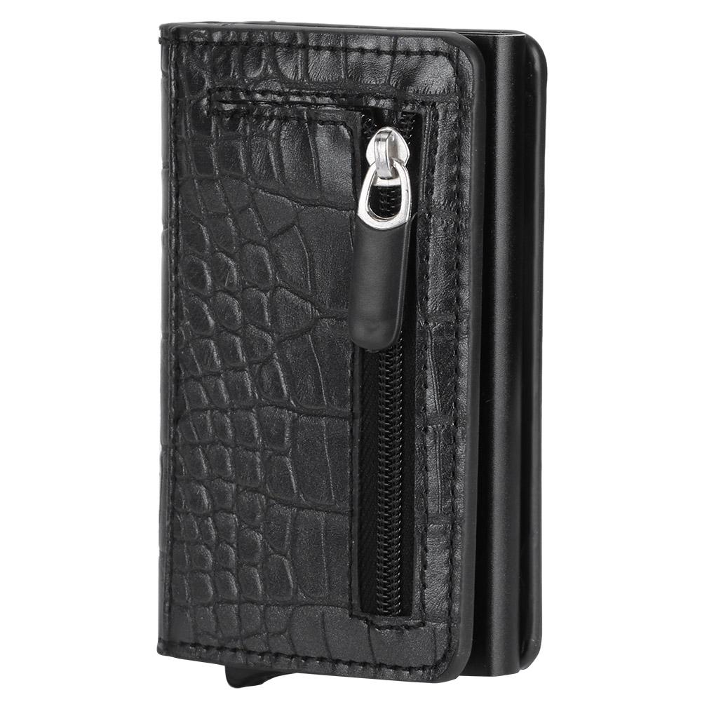 Portable Credit Card Holder RFID Blocking Anti Theft Card Bag Wallet