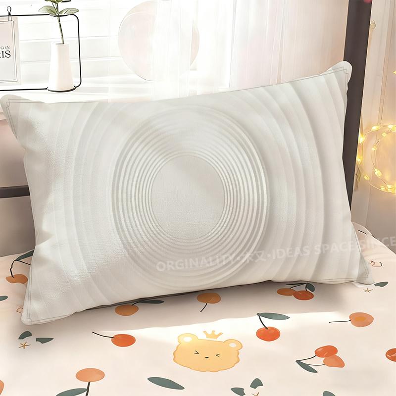 Geometric Circle Pattern Pillowcase Suitable For Sofa Bedroom Car Pillow Cover Cushion Rectangular Back Cushion