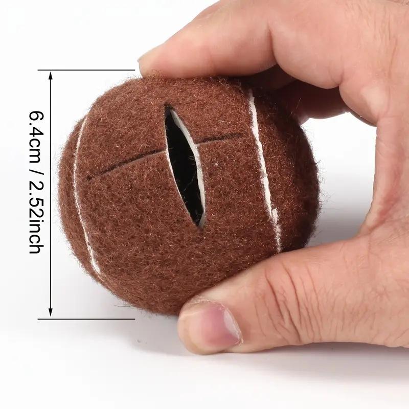 4 Pcs Precut Walker Tennis Balls For Furniture Legs And Floor Protection Heavy Long Lasting Felt Pad Glide Coverings