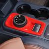 Car Handbrake Switch Cover Trim For Ford Maverick -2025 Accessories Red ABS