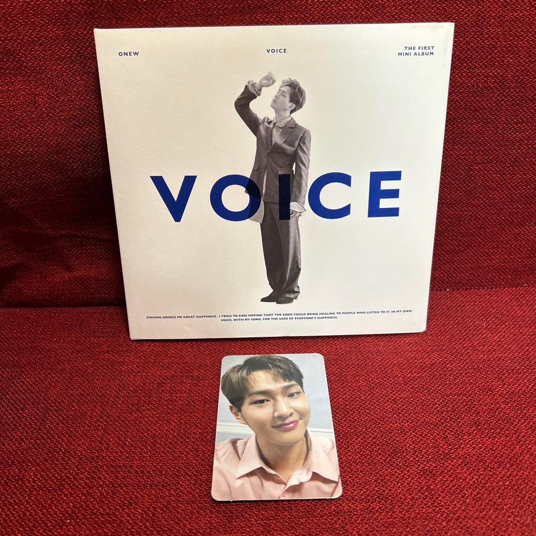 

[USED] SHINee ONEW VOICE Mini Album with Photo Card