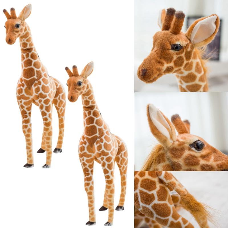 Realistic Giraffe Plush Toy For Kids Perfect Photo Prop And Gift For Birthdays And Holidays