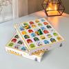 Festive Punch Hole Calendar Box: 30-Grid DIY Surprise (5-Pack)