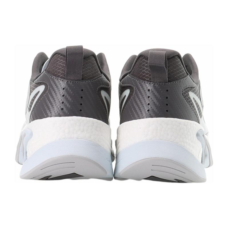Anta Cushioned Slip-Resistant Abrasion-Resistant Low-Top Running Shoes Men's Blue Gray Sneakers