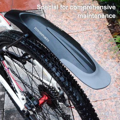 Bicycle Fender Quick Release Lightweight Full Cover Thick Wide Universal MTB Mountain Road Bike Front Rear Mud Guard Mudflap Bike Accessories