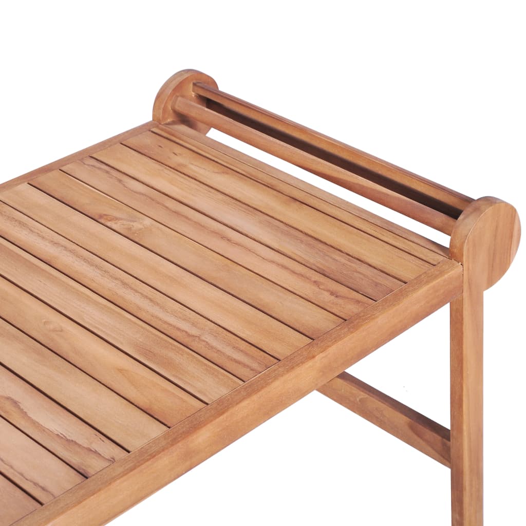 Coffee Table 100x50x45 cm Solid Teak Wood