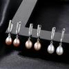 Lindon Women Fashion Artificial Pearl Earrings Wedding Party Gift