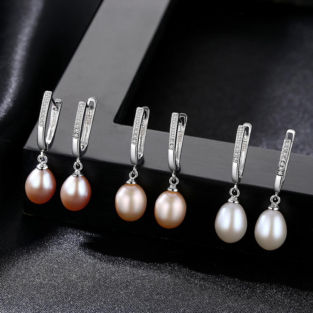 Lindon Women Fashion Artificial Pearl Earrings Wedding Party Gift