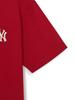 Emelbi New Year Horse Back Graphic Short Sleeve T-Shirt Ny (D.Red)
