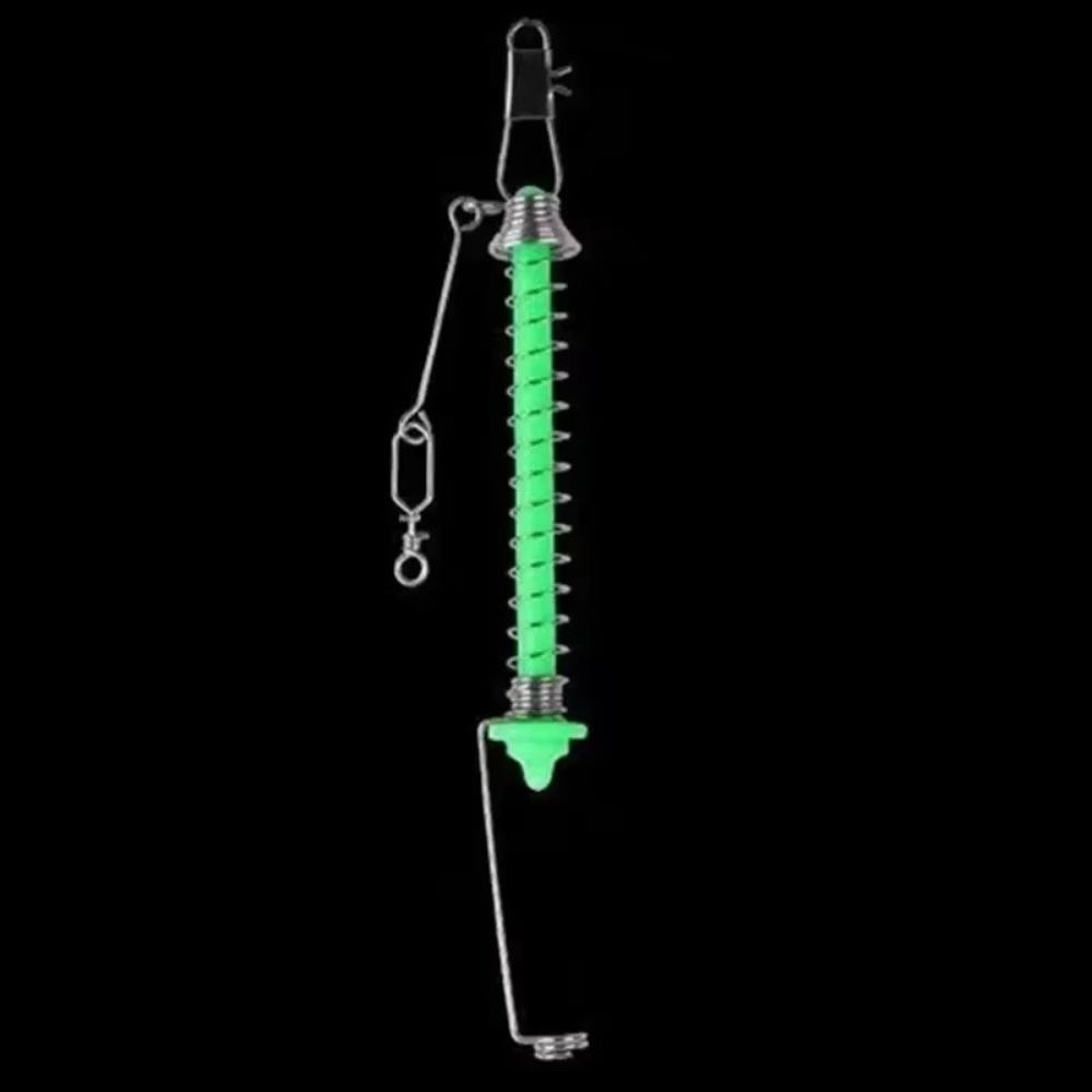 Trigger Mechanism Automatic Fishing Hook Automatic Ejection Spring Loaded Fishhook Bait Catch Bait Holder