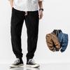 Spring and Autumn Japanese Loose Washed Men's Casual Pants Chinese Style Corduroy Feet Pants Fashion Men's Pants