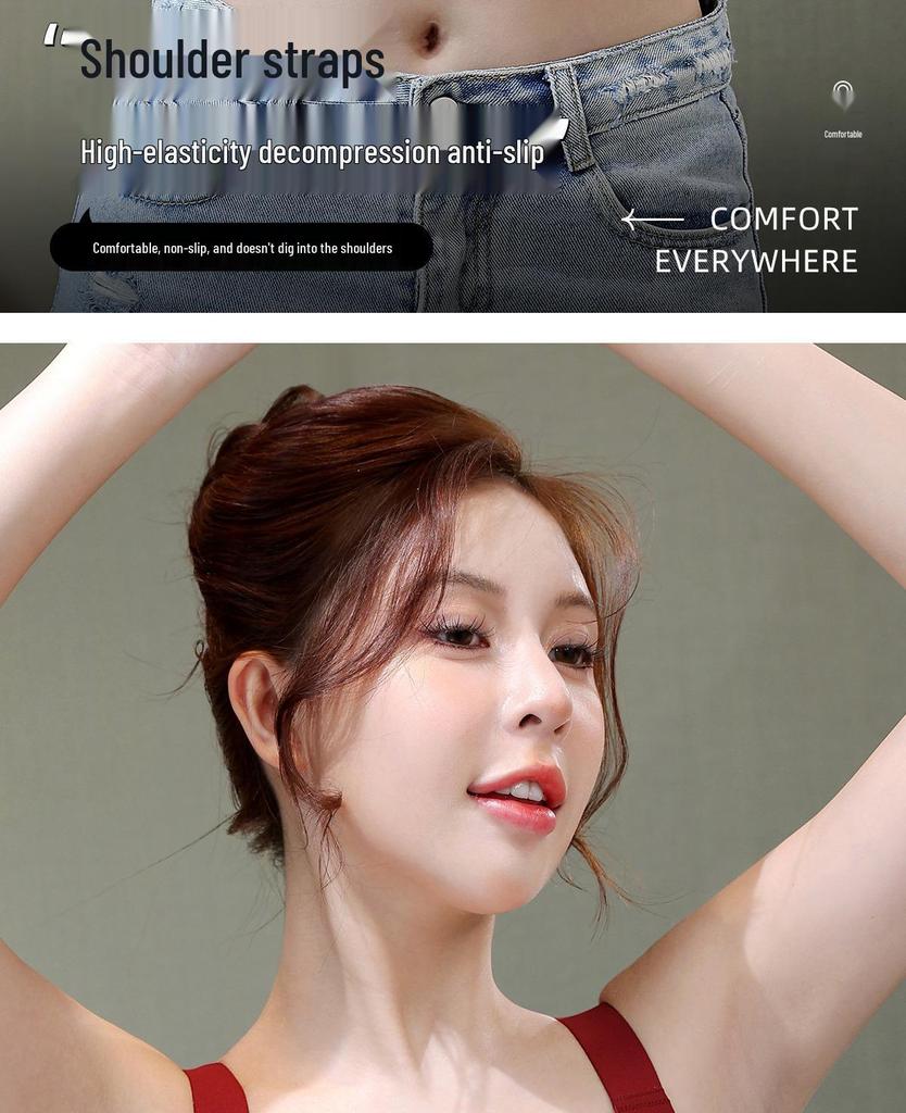 Plus Size Seamless Soft Support Minimizer Bra for Large Busts (Underwire-Free)