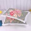 Thickened Pure Cotton Old Coarse Fabric Lace Pillowcase, A Pair of Student and Children's Dormitory Cotton Pillow Covers