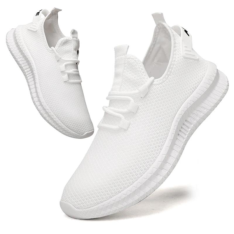 Fashion Summer Mesh Walking Sport Tenis Shoes Breathable Casual Shoes Lightweight Men Running Shoes Classical Fashion Anti Slip Sneakers