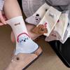 Women's Spring and Summer Fashion Is A Lovely Boneless Mesh Tube Stack Socks