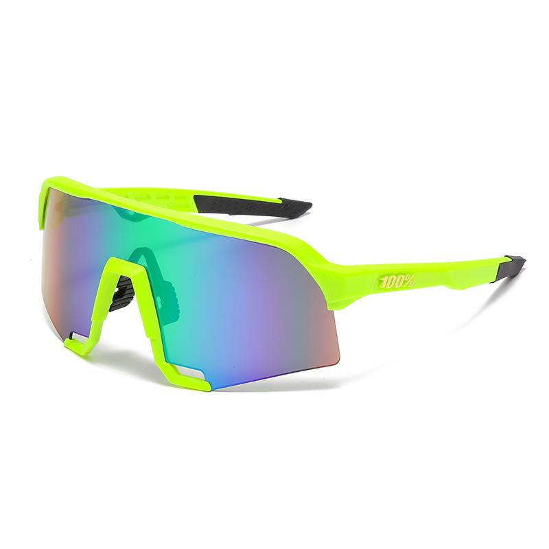 Occhiali da sole da ciclismo da esterno europei e americani, Maschera S3 per mountain bike con parabrezza