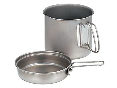 Snow Peak Titanium Aragaz Ușor Deep Trek 1400ml cu carcasă de depozitare Alpinism Prevenirea dezastrelor SCS-009T