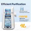Water Filter Dispenser 750W 4L Home Pure Water Distiller Medical Equipment Distiller Laboratory Disinfection Stainless Steel Water Distiller