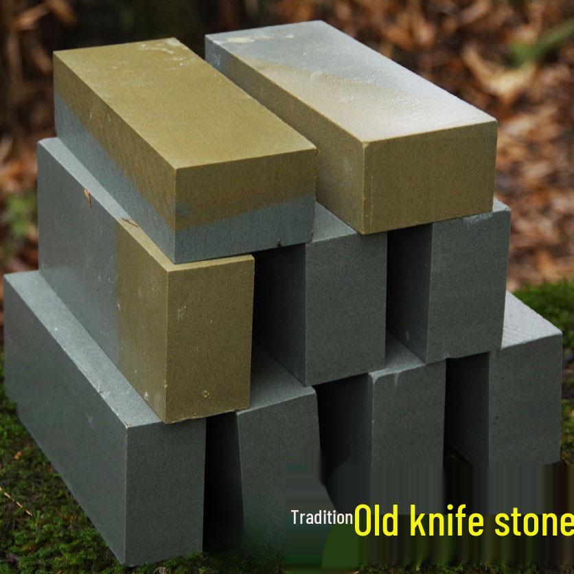 Natürlicher grüner Wetzstein Messerschärfer für den Heimküchengebrauch