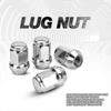 24 Stück 12x1,5 Radmuttern Geschlossen Konisch Eichel Kegel Radmuttern, für 2007-2022 Cruiser,2001-2007 Sequoia S