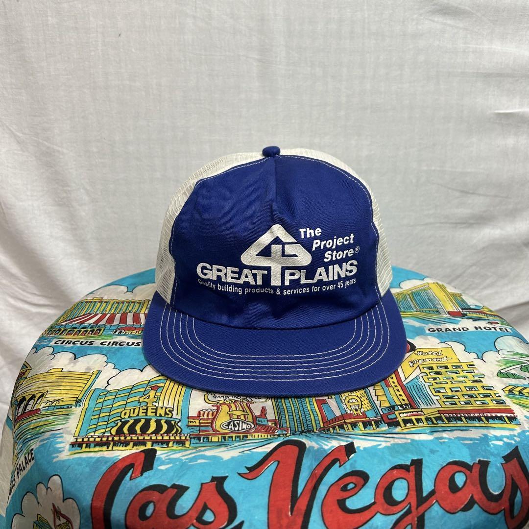 

[USED] OLD 90s Vintage Corporate Mesh Trucker Cap Rare