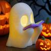 Reading Book Indoor Halloween Decorations Cute Can cast hazy shadows with lighting creative reading ghost desktop small ornament