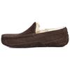 Ascot Slipper Cozy Athleisure Casual Sports Shoe Brown Fleece Lined 1101110-ESP