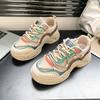 Dad Shoes Women's Spring and Autumn New Versatile Thick-soled Muffin Shoes Small Casual Height-increasing Sports Shoes