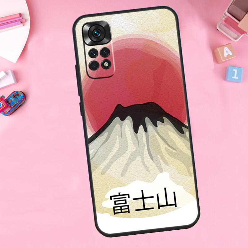 

Japanese art Mount Fuji For Xiaomi Redmi Note 13 14 9 10 11 12 15 Pro Plus Phone Case For Redmi 15 C 14C 10C 12C 13C Note 15 Pro Plus 5G
