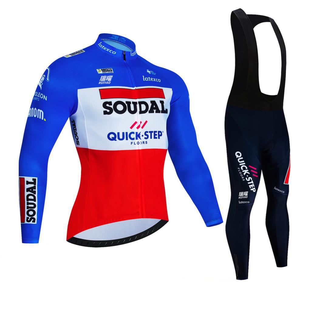 Men's Cycling Clothes Men's Quick-drying Fleece Cycling Clothes Bicycle New 2026 autumn breathable cycling suit