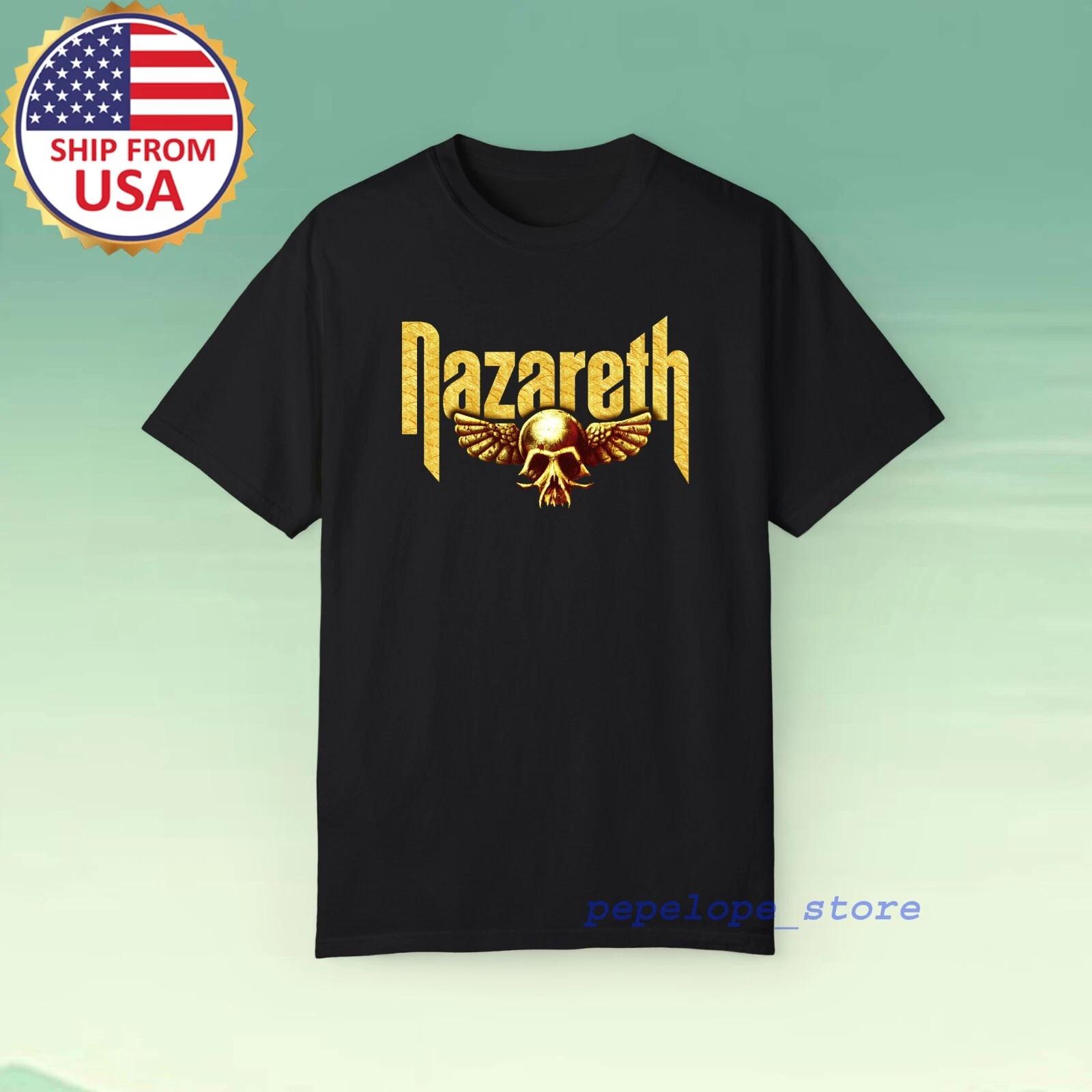 Nazareth Skull Wing Men s Black Size S-5XL 2XL