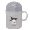 Kamio Japan - Set Spazzolino da Denti Kuromi Sanrio con Tazza Grande