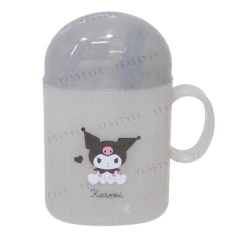 Kamio Japan - Set Spazzolino da Denti Kuromi Sanrio con Tazza Grande